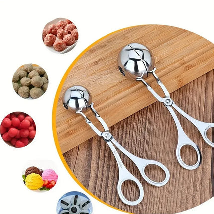 304 Stainless Steel Meatball Maker Kitchen Gadget Baller - Easy to Use Meat Ball Maker for Perfectly Shaped Meatballs