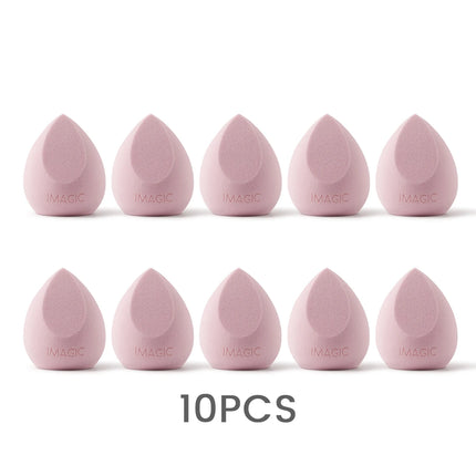 IMAGIC Makeup Sponge 10 Pcs Wet And Dry Puff Professional Soft Makeup Puff Sponge Ultra-High Quality Bigger Combination Packages