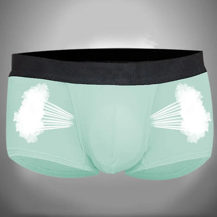 Spermatic vein underwear for men, ice silk summer thin style for men, scrotal support bullet separation varicose flat shorts