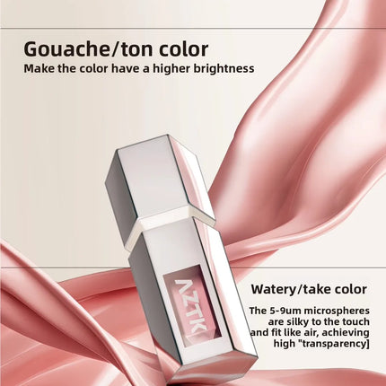 AZTK Liquid Blush Highlighter Contour Stick - Creamy Matte Natural Flush,Face Sculpting & Lifting Effect,Long Lasting Cheek Tint