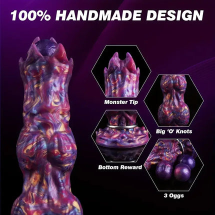 2 Style Inflatable Ovipositor Fantasy Laying Eggs Anal Plug Alien Dildo Penis Female Masturbator Vaginal Ball Sex Toys For Adult