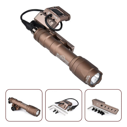 WADSN Airsoft Surefir M600C M600 M300 Tactical Scout Light AR15 Rifle Weapon Flashlight LED Hunting Spotlight SF M300A Gun lamp