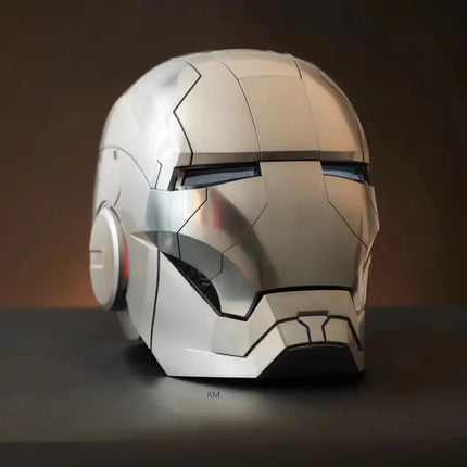 Marvel Iron Man 1:1 Scale MK50 MK5 MK17 Helmet with Voice Control And Light-Up Eyes Adult Wearable Collectible Model Toy Xmas