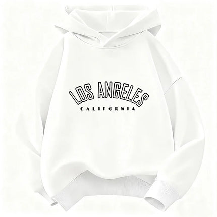 Casual Fashion Los Angeles Letter Printed  Hoodie Kids Children's Sweatshirt Hoody for Boys Girls Hoodies Hip Hop Clothes