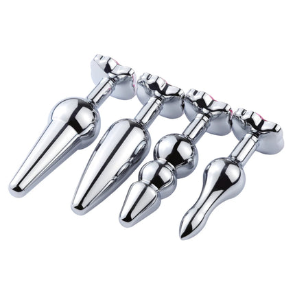 1PCS， Anal Sex Toys Small Crystal Cat Face Kitty Jewel Anal Butt Plug Prostate Massager Anal G-Spot Stimulation