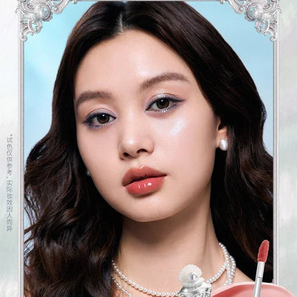 Flower Knows Shells Jewel Collection Makeup Lip Glaze Essence Honey Moisturizing Long-lasting Glossy Gloss Delicate Cosmetics