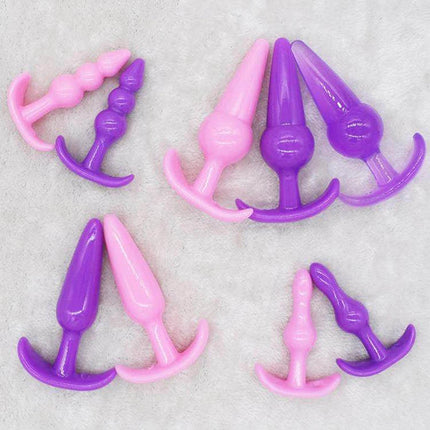 New 4/5/6/9Pcs Butt Plug Set Different Shapes Anal Expander Sex Toys Erotic Prostate Massager Stimulator Plug Anal Dilator
