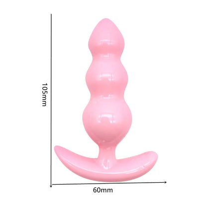 3 Size Anal Plug Silicone Butt Plug Dildo Masturbation Vaginal Plug Sex Toys for Women Couple Anal Dilator Toys Adult Shop