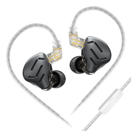 KZ ZAX Headset 16 Units HIFI Bass In Ear Monitor Hybrid technology Earphones Noise Cancelling Earbuds 7BA+1DD Sport Headphones