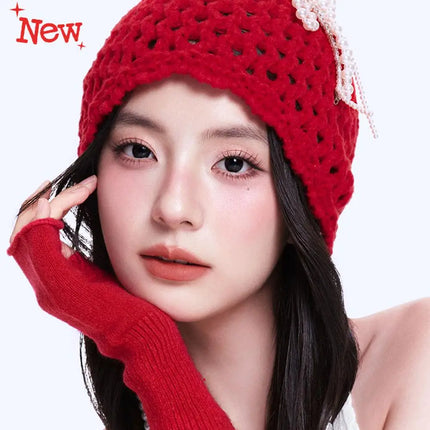COLORKEY [Year of the Horse Limited Edition] Water Mist Lip Glaze Set Unique Gift Box  Matte Velvet Lipstick Eyeshadow Makeup