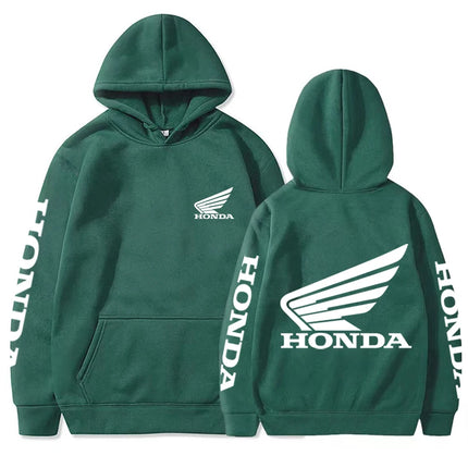 Honda Motorcycle Racing Team Competition 2025 New Men's Hoodie Spring and Autumn Fashion Outdoor Women's Sports Shirt
