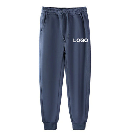 Customized 60% Cotton Sweatpants Men Fashion Personality Printed Relaxed Fit Trousers Womean Casual Elasetic Waist Joggers Pants