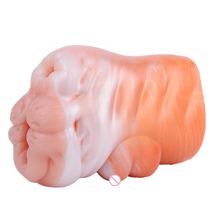 LUUK Dual Channel Animal Silicone Realistic Vaginal Pocket Pussy Male Masturbator Sex Toys Penis Stroker For Men Masturbation