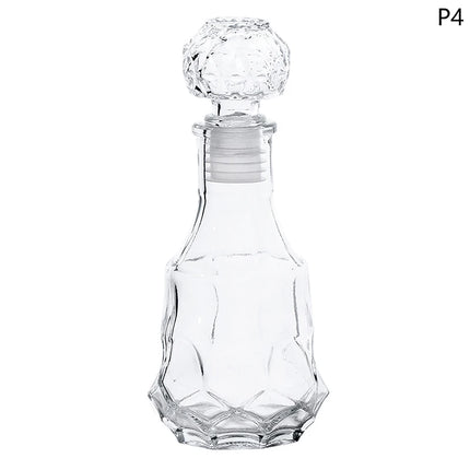 1Pc 100/150ml Transparent Glass Cup Whiskey Decanter Party Barware Whiskey Glass Bottle For Liquor  Bourbon Barware