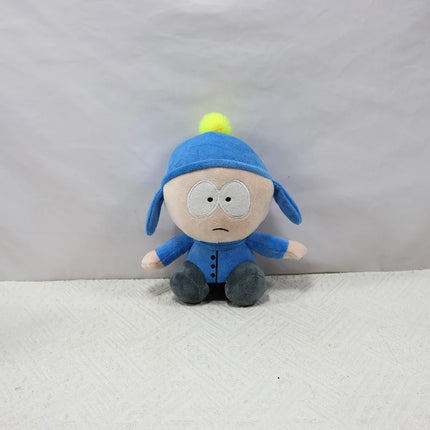 22cm New Cute Cartoon South Park Plush Stuffed Toy Jimmy Plush Home Decor Ornament Birthday Gift