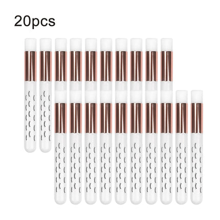 5/20/50pcs Eyelash Cleaning Brush Lash Shampoo Brush for Eyelash Extensions Peel Off Nose Pore Blackhead Remover Makeup Tool