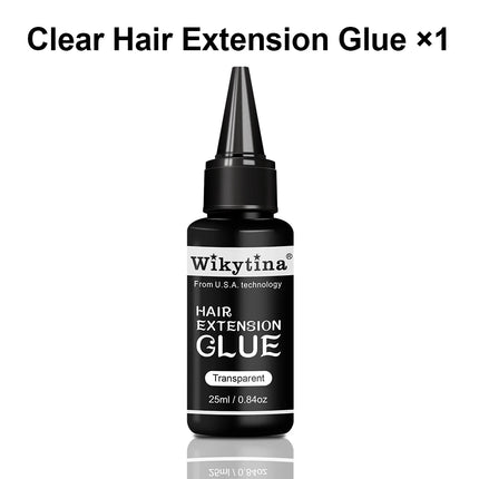 2026 UV Light Hair Extension Tool set Complete Kit with Strong Adhesive Glue And Remover Machine for V-Light Hair Extension tool
