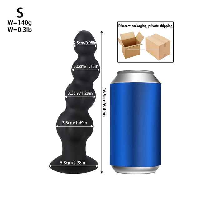 NEW Big Anal Plug Long Anal Beads Balls Dildo Training Kit Butt Plug Suction Cup Lesbian Gay Sex Toys for Women Men Buttplug 18+