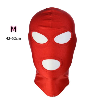 Exotic BDSM Blindfold Games Accessories with Sexy Slave Bondage Multiple Forms Elastic Hood Mask for Couple Role Play Sex Toy