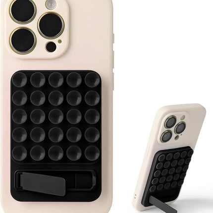 Silicone Suction Phone Mount Mirror Shower Phone Holder Foldable Adhesive Smartphones Accessory For Selfies And Videos