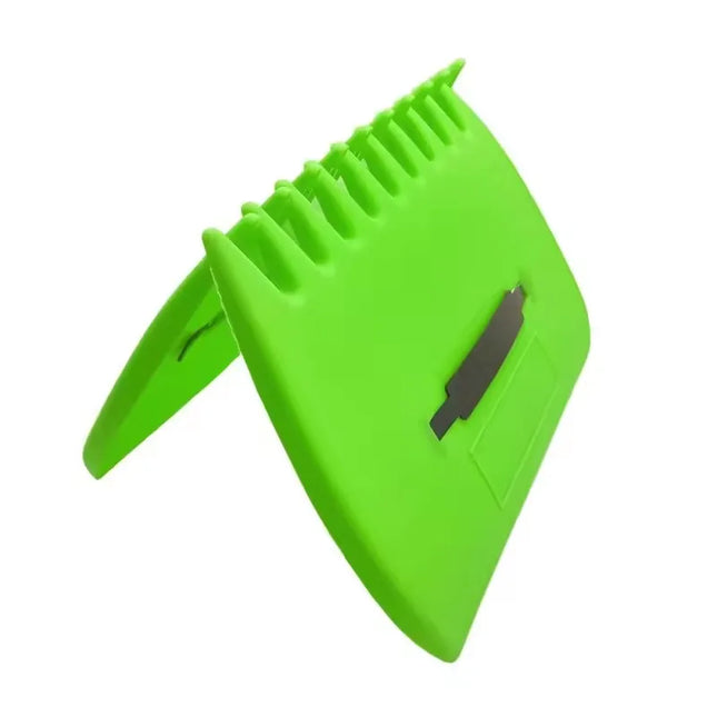 Durable Plastic Leaf Collector Rake Handheld Leaf Grab Claws for Outdoor Garden Lawn Leaf Picking Cleaning Tool Easy Grip