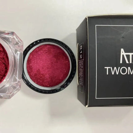 3g Diamond Dust Highlighter Light Red Eye Shadow High Gloss Pearlescent Makeup Paste Halloween Party Brightening Beauty