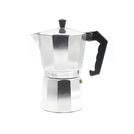Custom Logo Moka Pot 3-cup Stovetop Espresso Maker Elegant Coffee & Tea Set