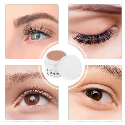 12G Eyelash Glue Remover Cream for Safe Adhesive Dissolving in Minutes Material False Eyelash Cleaning Tool Makeup Remover