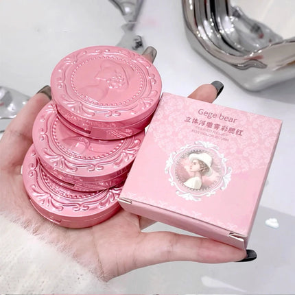 Cream Blush Powder Natural Matte Brightening Face Palette Highlights Vibrant Rubors Rouge luxury Korean Makeup Dupes Cosmetics