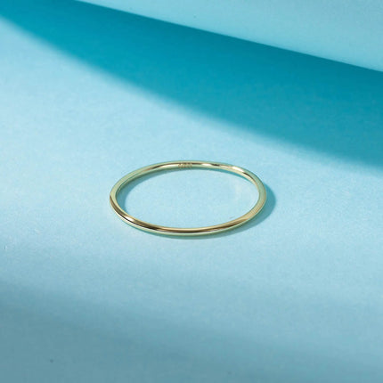 Effie Queen Fashion 925 Sterling Silver Ring Perfect Polished Simple Design Unisex Jewelry Propose Wedding Jewelry Gift APR33