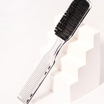 1/2pcs Convenient and multifunctional travel dual head brush comb styling tool integrated，Special for real hair wigs