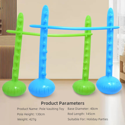 Inflatable Limbo Game Set, Outdoor Summer Party Game for Kids Adults, Backyard Carnival Interactive Play Toy