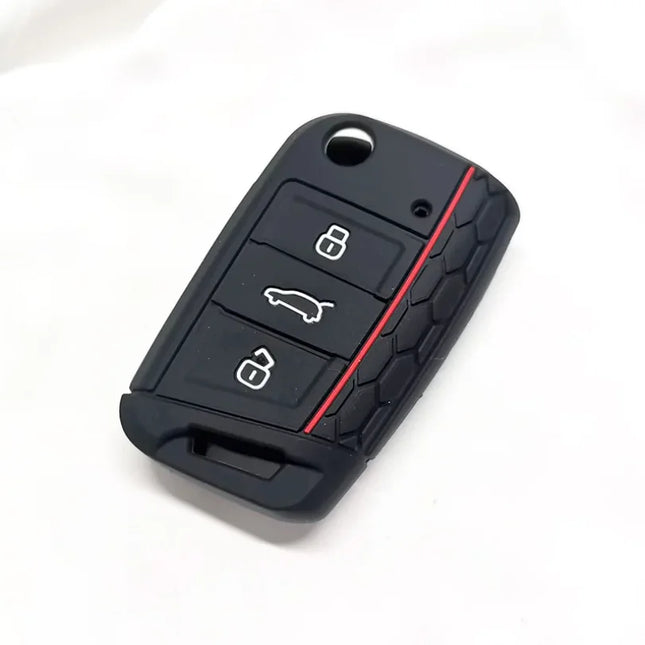 For VW golf 7 GTI POLO T-Cross T-Roc touran Tiguan Skoda Octavia Rapid kodiaq Fabia Seat Ibiza leon Ateca Arona key case cover
