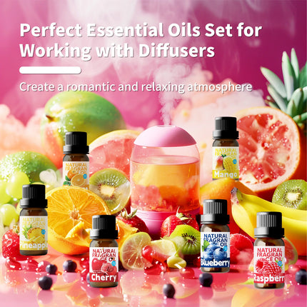 10ml Pineapple Essential Oils Pineapple perfume Skin Care Funny Gifts air-freshener For Women All Skin Types