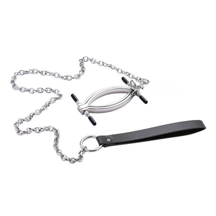 Sex Toys For Women Labia Clamp With Metal Chain Bondage Gear Clitoris Stimulation Speculum Vagina Opener Bdsm Erotic Sex Shop