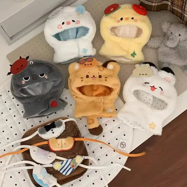 Only Clothing Love And Deep Space Peripheral Original Doujinshi 10cm Series Cloak Drool Towel Clothes Dressing Up Festival Gift