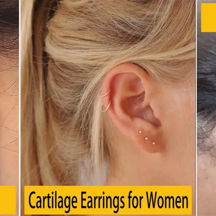 6 Pairs Earrings Sets for Multiple Piercing Small Huggie Hoop Earrings Flat Back Tiny Ball CZ Opal Pearl Stud Earrings for Women