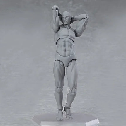 13cm Sketch Draw Male Female Movable Body Kun Body Chan Joint Pain Anime Figure Shf Action Figure Toy Model Draw Mannequin Gifts
