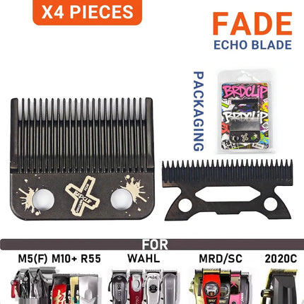 Professional BRDCLIP Blade Replacement for 2020C KULILANG VGR V003 Madeshow M10 Hair Clipper Titanium Plated Ceramics Blade