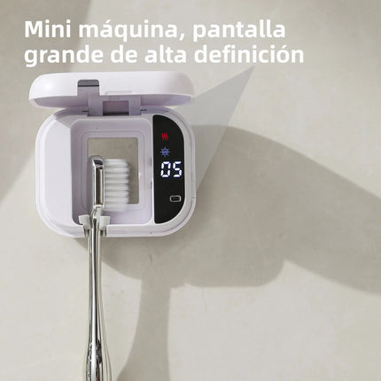 Mini ultraviolet disinfection box, 60° constant temperature drying +99.9% sterilization, a household wonder