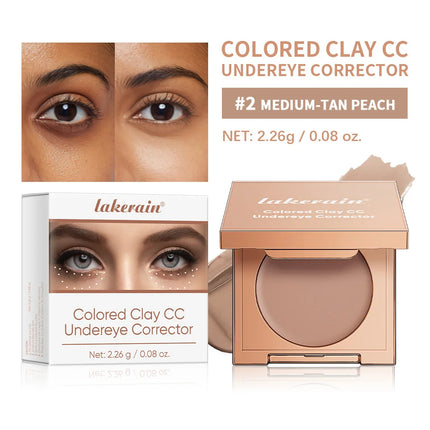 Lakerain Under-eye Color Correcting Concealer Covers Dark Circles Neutralizes Skin Moisturizing Natural-looking Concealer Cream
