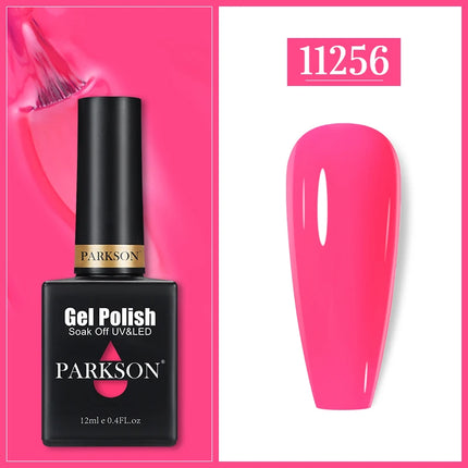 Parkson 12ML Nail Gel Polish HEMA TPO FREE Full Coverage 279 Color Gel Pigment Professional Nail Art Long Lasting Gel Varnish