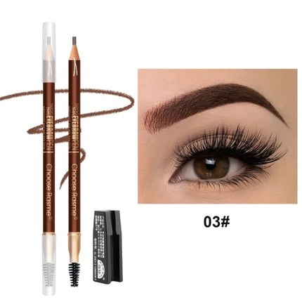 Professional Micro Brow Pencil Shaper Brow Pencil Sharpener Long-Lasting Effect Beakshaped Sculpting Tool Eyebrow Pencil