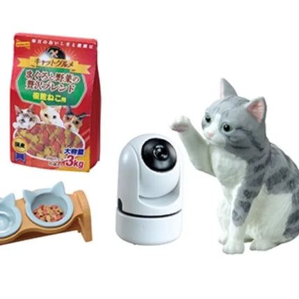 Re-ment Capsule Toys My Daily Life with Cats Blind Box Rement Living Environment Emulation Miniature Model