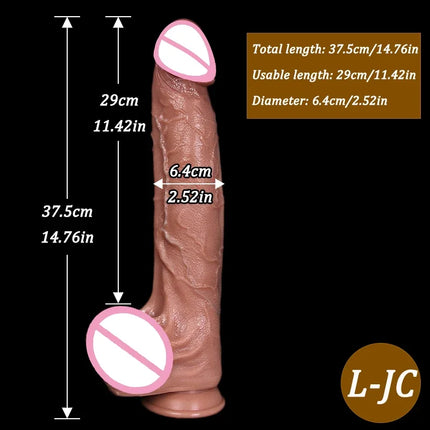 3 Colors Penis Super Realistic Veins Soft Dildo Male Silicone Genitals Vaginal Masturbation Suction Cup Dick Woman Anal Sex Toy