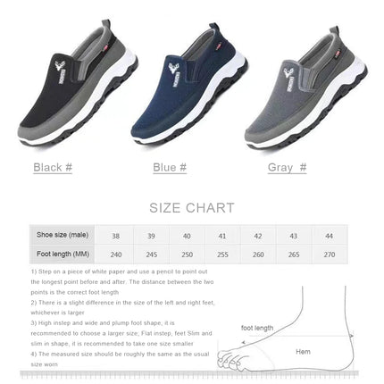 Men Casual Canvas Shoes Lightweight Summer Mesh Shoes Breathable Slip on Flats Men Fashion Walking Shoes Soft Loafers for Men