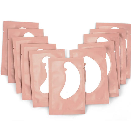 50pairs Eye Pads For Eyelash Extension Hydrogel Patches For Eyelashes U Shaped Gel Pads Lashes Extension Supplies Patches Makeup