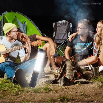 COB LED Work Light,USB Rechargeable Magnetic Garage Lamp,Outdoor Waterproof EDC Flashlight for Car Repair Mechanic Emergency