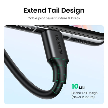 UGREEN USB C Cable Type C Cable for iPhone 17 16 Samsung S25 S24 Xiaomi USB C Data Charging Cable USB 3A Fast Charging USB Cable