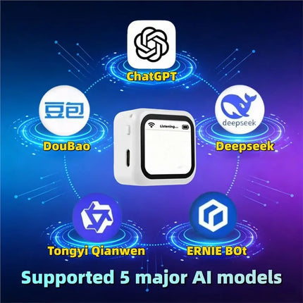 MACH-For Kids Adults Compatible Xiaozhi AI Intelligent Robot For Companion Story Telling Chat Emotional Pet Gift
